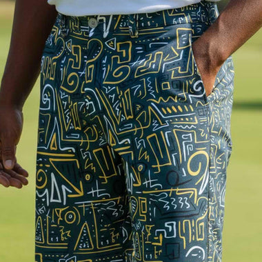 Mens Golf Shorts - Tribal Fusion