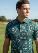 Mens Golf Shirts - Clock Work