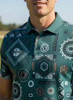 Mens Golf Shirts - Clock Work