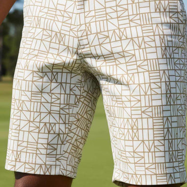 Mens Golf Shorts - Golden Web