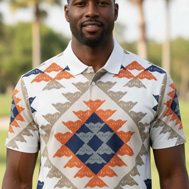 Mens Golf Shirts - Radiant Sun