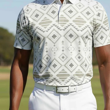 Mens Golf Shirts - Diamond Crisp