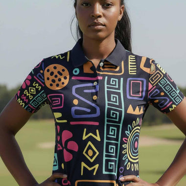 Ladies Golf Shirts - Radiant Blast