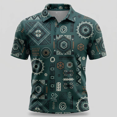 Mens Golf Shirts - Clock Work