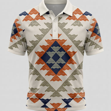 Mens Golf Shirts - Radiant Sun