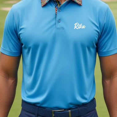 Mens Golf Shirts - Collar Fusion