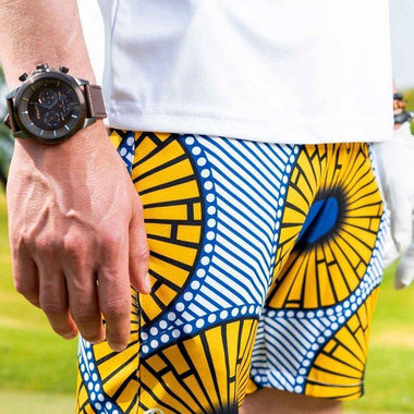 Mens Golf Shorts - Summer Days - Rika Golfer