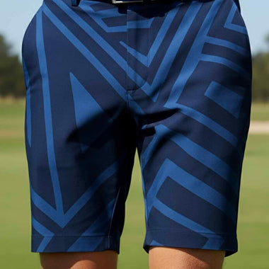 Mens Golf Shorts - Blue Magic