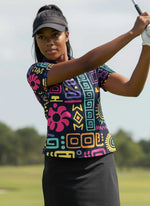 Ladies Golf Shirts - Radiant Blast