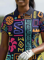 Ladies Golf Shirts - Radiant Blast