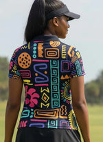 Ladies Golf Shirts - Radiant Blast