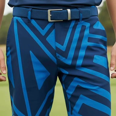 Mens Golf Shorts - Blue Magic