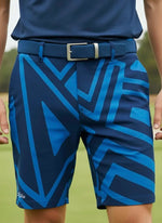 Mens Golf Shorts - Blue Magic