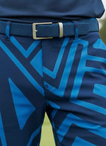 Mens Golf Shorts - Blue Magic