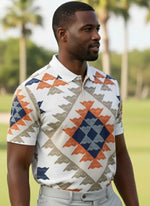 Mens Golf Shirts - Radiant Sun