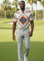 Mens Golf Shirts - Radiant Sun