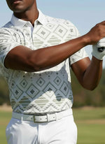 Mens Golf Shirts - Diamond Crisp