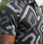 Mens Golf Shirts - Shadow Slate