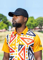 Mens Golf Shirts - Orange Mania - Rika Golfer