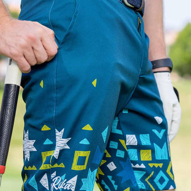 Mens Golf Shorts - Magic Blast - Rika Golfer