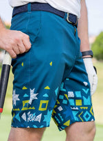 Mens Golf Shorts - Magic Blast - Rika Golfer