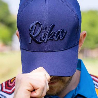 Rika Blue Golf Cap - Blue on Blue - Rika Golfer