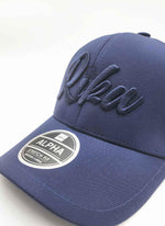 Rika Blue Golf Cap - Blue on Blue - Rika Golfer