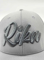 Rika Grey Golf Cap - Grey on Grey ( Snap Back ) - Rika Golfer