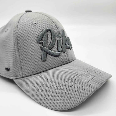 Rika Grey Golf Cap - Grey on Grey ( Snap Back ) - Rika Golfer