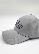 Rika Grey Golf Cap - Grey on Grey ( Snap Back ) - Rika Golfer