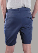 Mens Golf Shorts - Blue Streak - Rika Golfer