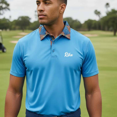 Mens Golf Shirts - Collar Fusion