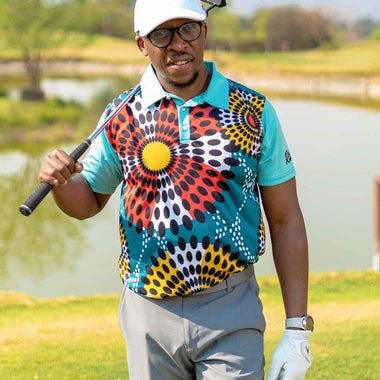 Mens Golf Shirts - Fresh and Wild - Rika Golfer