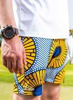 Mens Golf Shorts - Summer Days - Rika Golfer