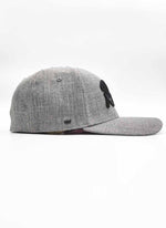 Rika Grey Golf Cap - Black on Grey - Rika Golfer